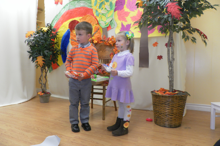 Нам 3,5 годика и наш первый осенний утренник в Калифорнии