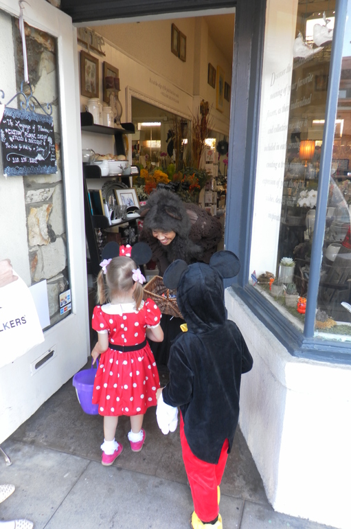 наш осенний детский поход по магазинам за