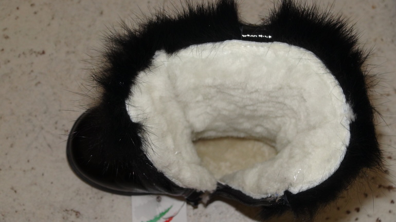 Сапожки WALK SAFARI (Италия) 24 размер, черный лак, НОВЫЕ, 3200 (регион)