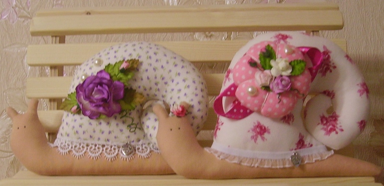 Новые улиточки.