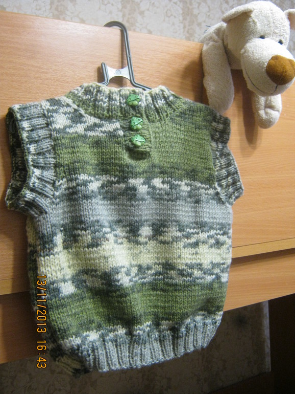 Для младшенького "Крейзи - безрукавка"