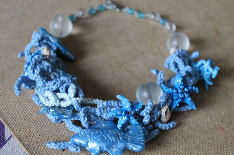 Колье ручной работы.110гр.Чернигов.Украина.