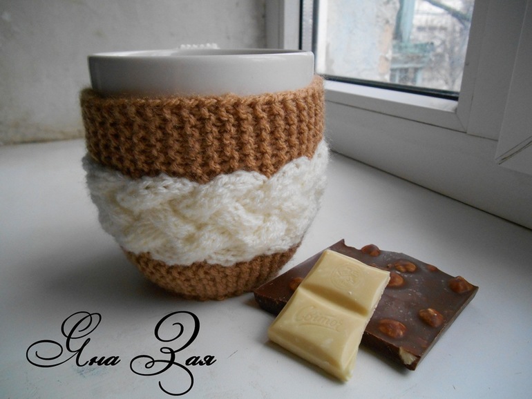 Одежка для чашки и не только)