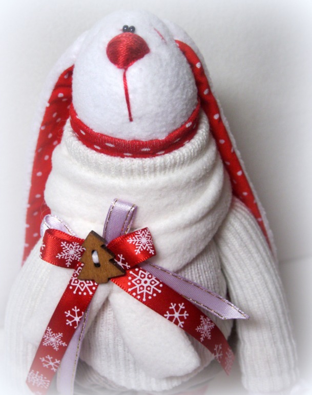 Новогодний зайка.