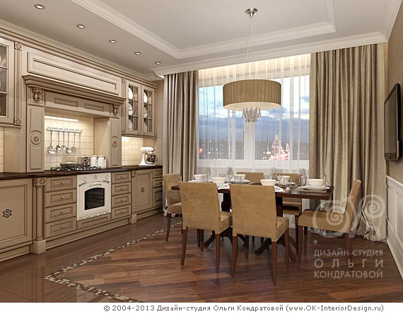 Пол на кухне