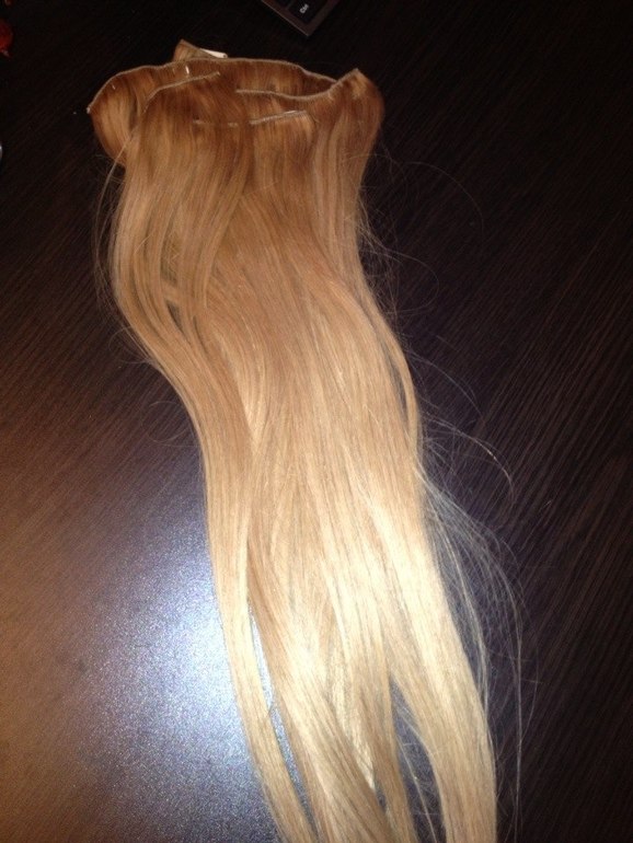 Продам накладные натуральные пряди волос