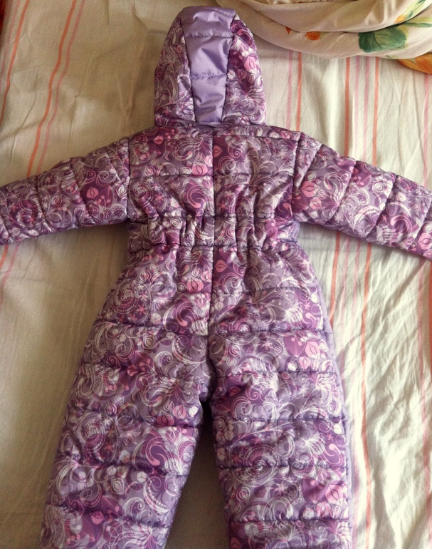 Зимний комбез - моя первая работа