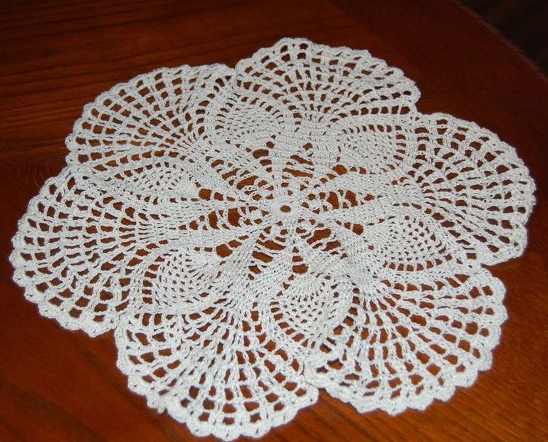 Салфетки (вязка крючком)