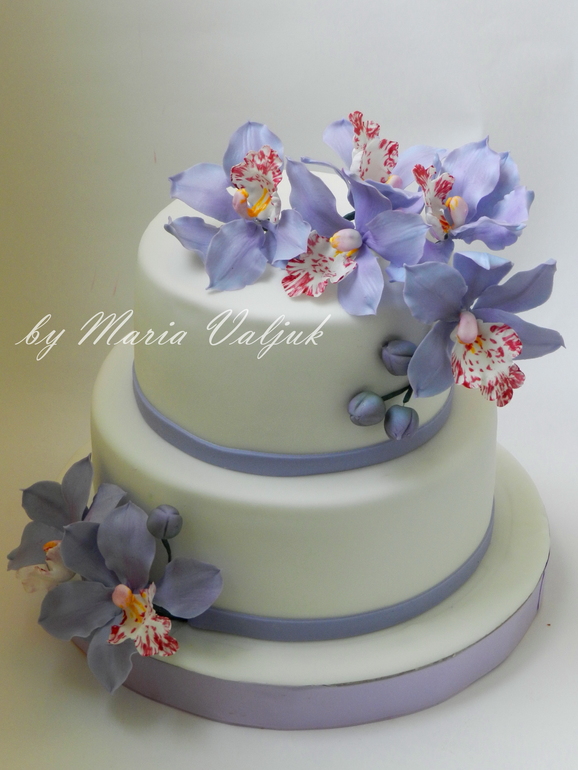 Свадебный с орхидеями.