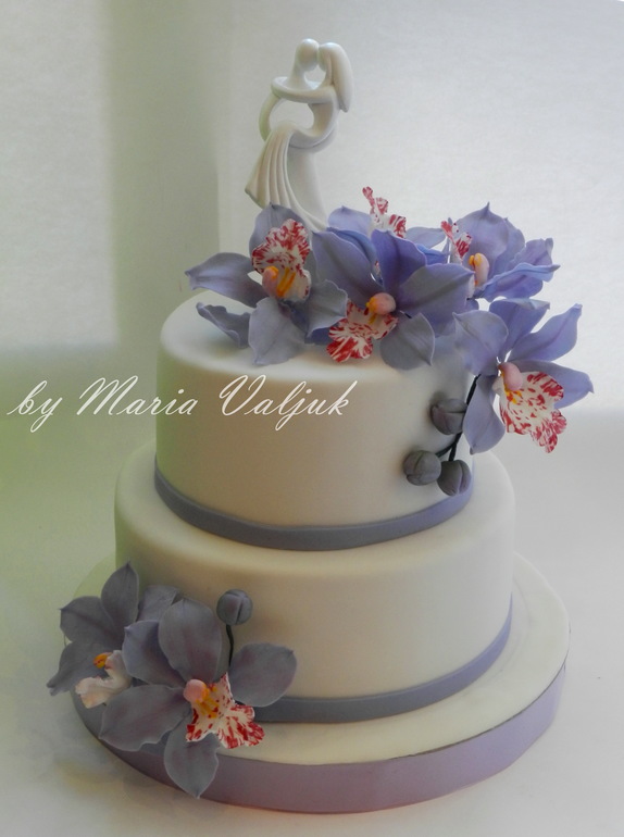 Свадебный с орхидеями.