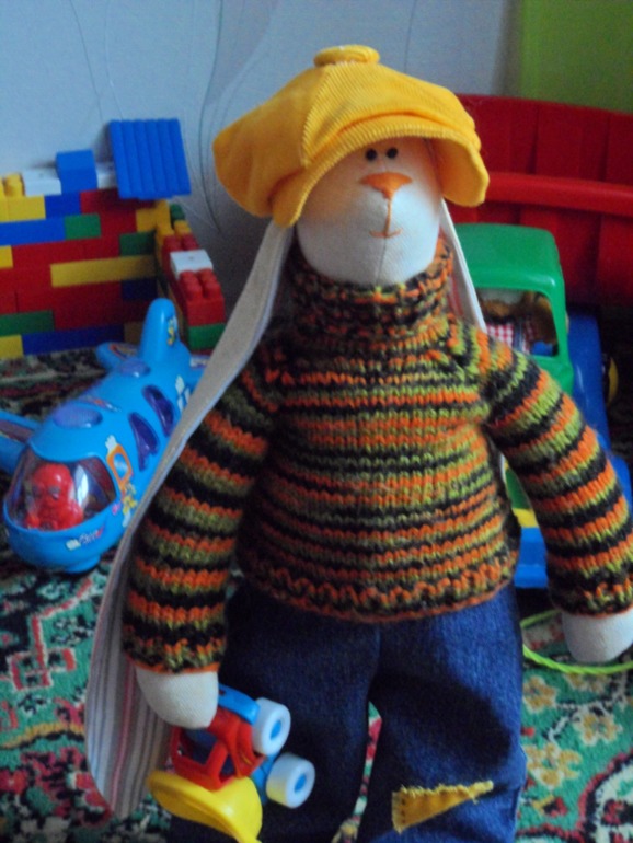 мальчик-зайчик.