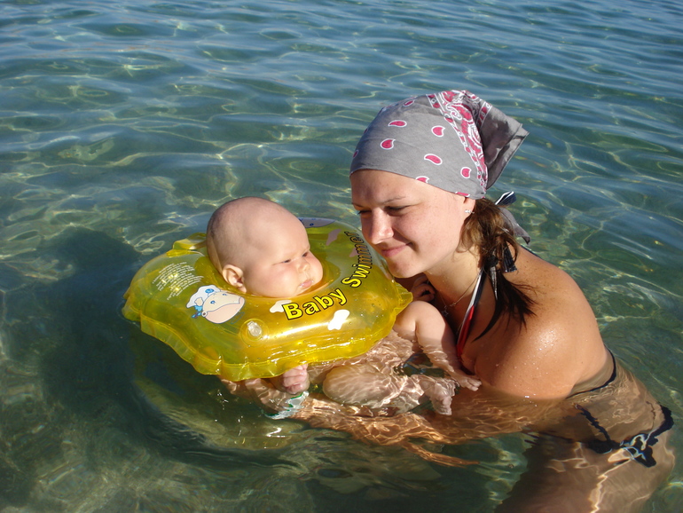 Первое путешествие в три месяца и фото)))