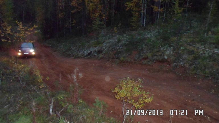 Осенняя поездка в лес