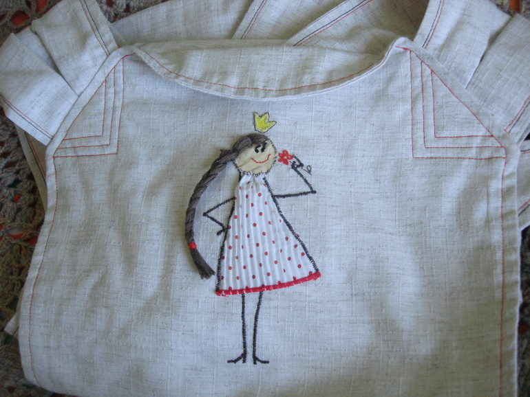 Май слинг для маленькой принцессы.