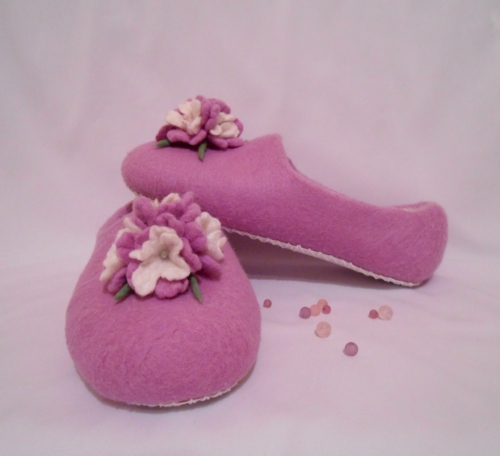 Нежные тапочки! У меня весна!