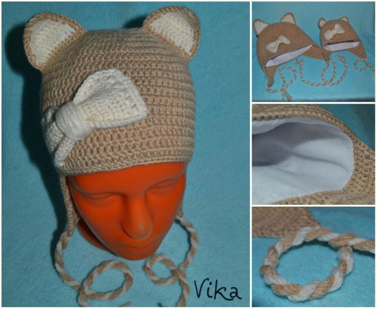 Теплые шапочки)