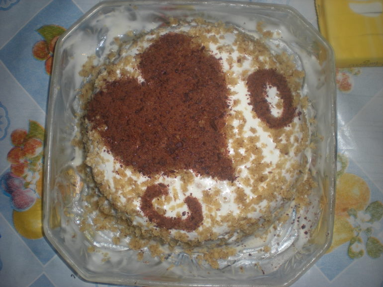 Мой первый тортик!