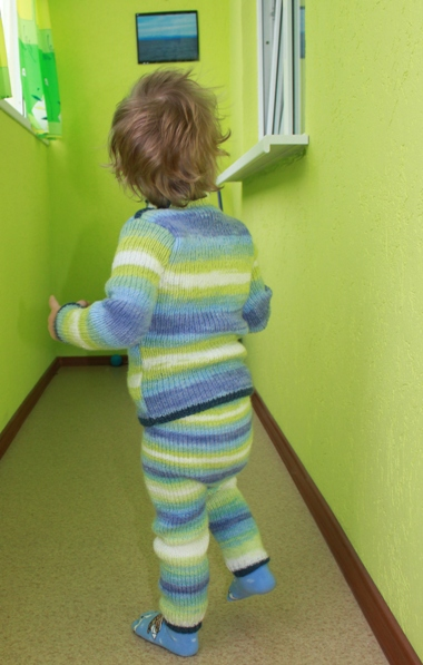 Водолазка и рейтузы - поддева сыну