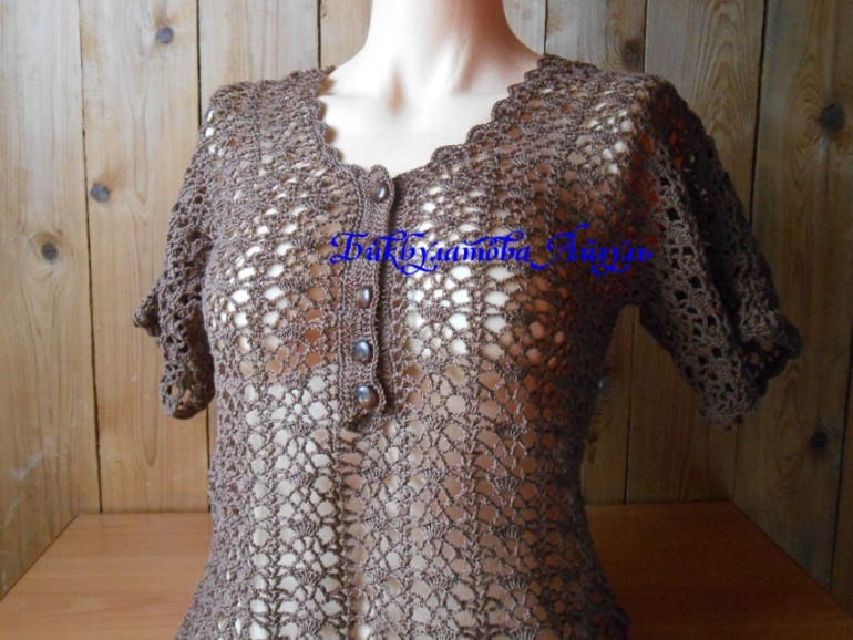 Шоколадная туничка.