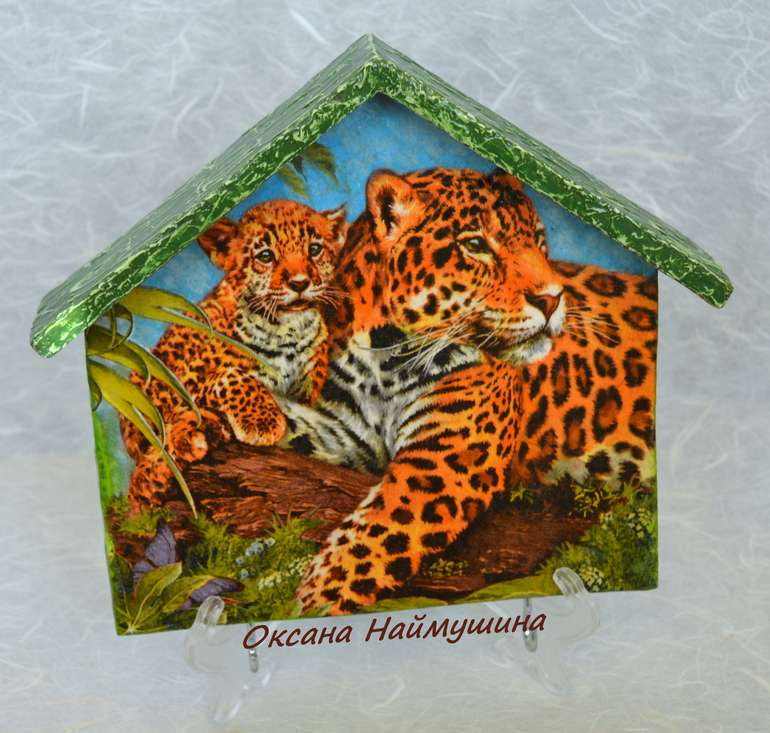 Ключница " Леопарды"