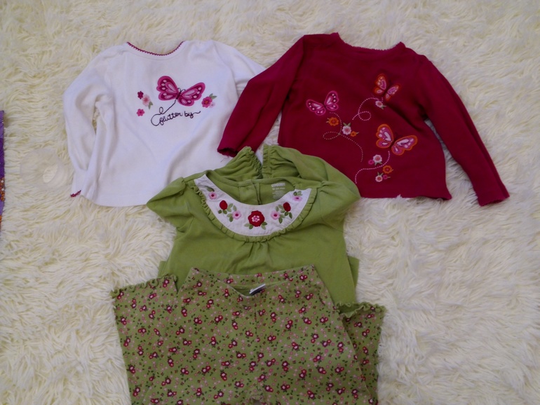 Комплекты gymboree,crazy8 и тд на девочку от 12 до двух лет.