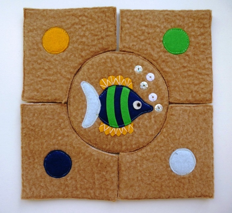 Развивающая игра "Сочетание цветов"