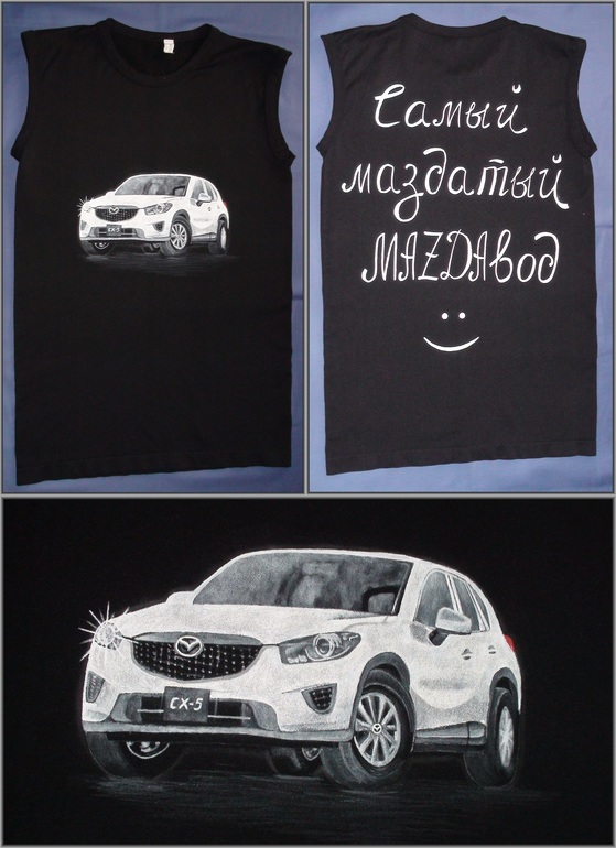 Mazda CX-5, жемчужно-белая!