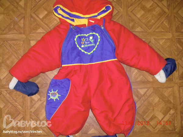 Зимний комбинезон 0-6