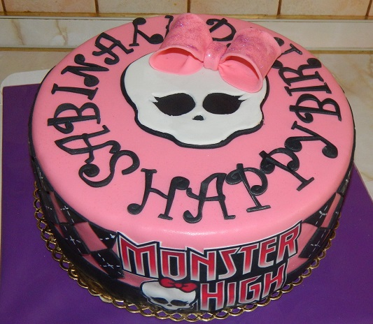 Тортик Монстр Хай