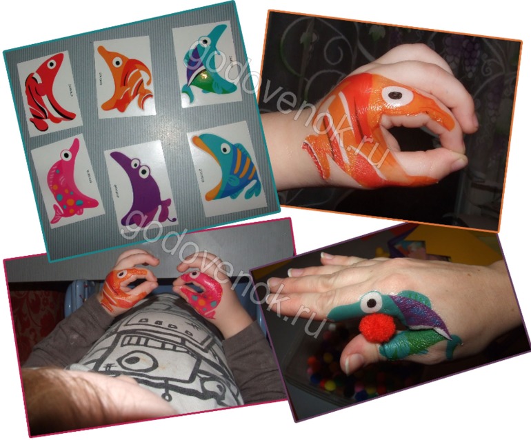 Поиграли с рыбками