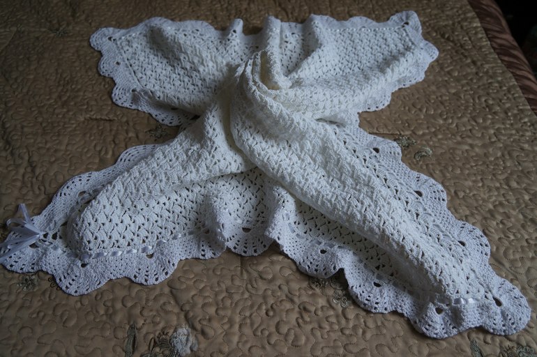 Плед на выписку