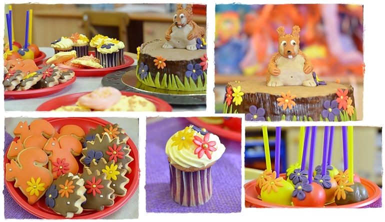 CANDY BAR на праздник Осени... Или приключения белки-тостушки)))