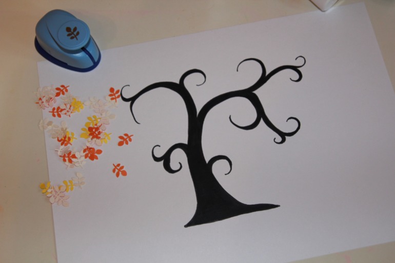 Осеннее творчество Анастасии