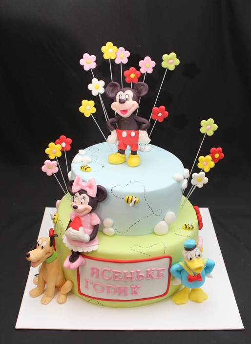 Торт с Микки маусом