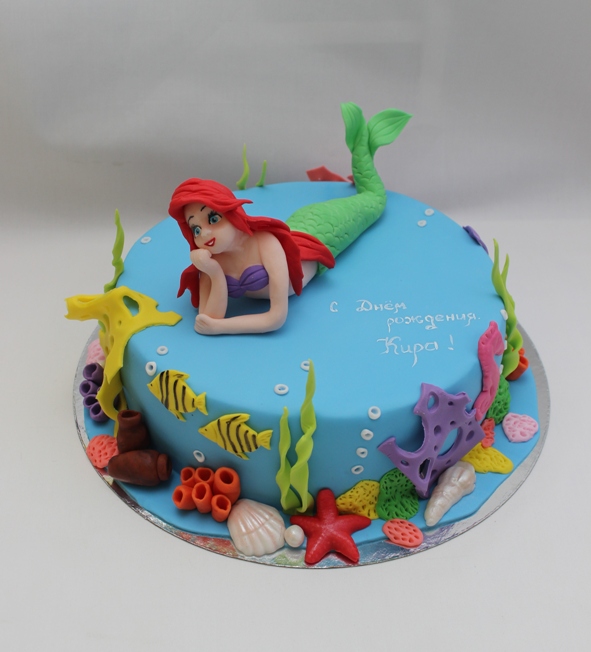 Торт русалочка