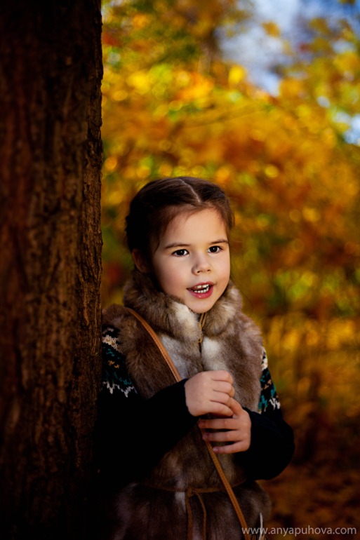Осеннее счастье по имени Настя!