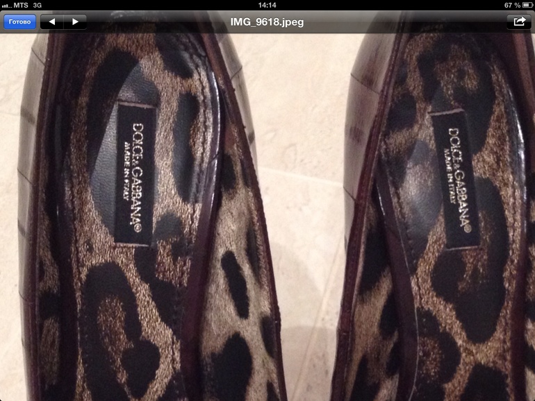 Туфли Dolce&Gabbana; ,подруга продает,38 размер