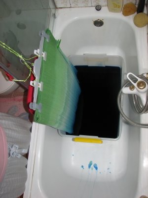 Руководство по окрашиванию шарфа градацией