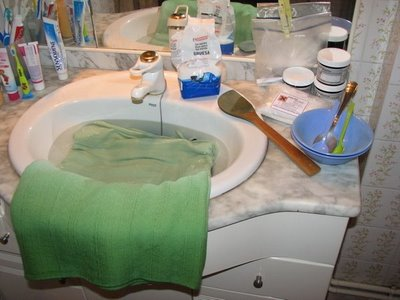 Руководство по окрашиванию шарфа градацией