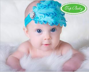 Для самых изысканных модниц!Повязки перьевые со стразами swarowski.