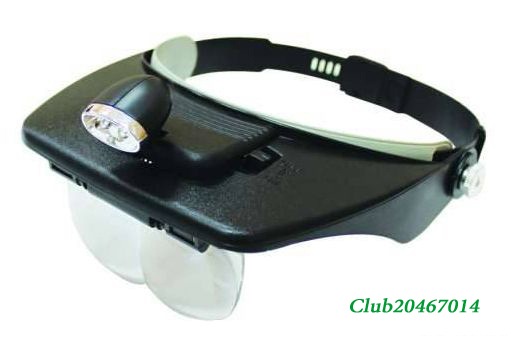 Лампа и лупа для вышивки крестиком.