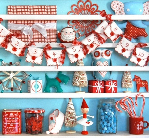 Новогодние игрушки из фетра и не только