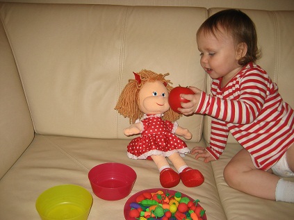 Изучаем красный цвет.