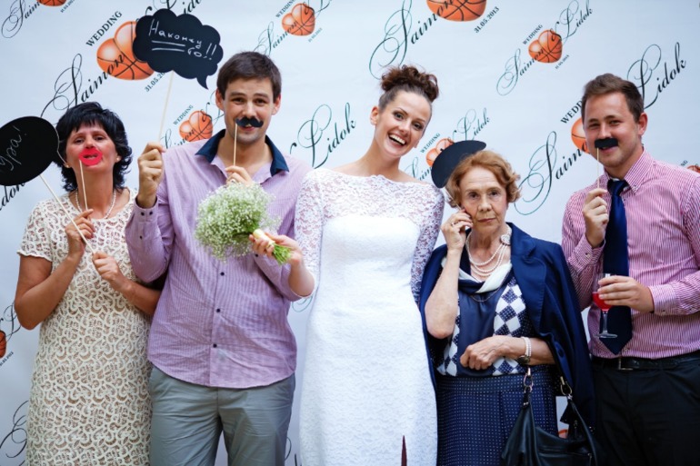 Пресс-волл на празднике