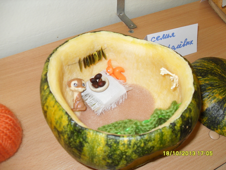 Натворили с дочкой для выставки в детский сад))