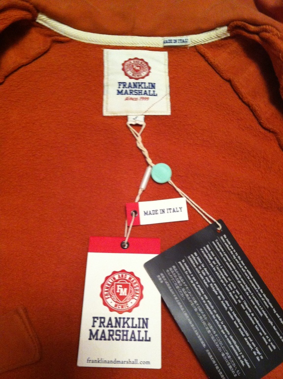 толстовка Franklin Marshall оригинал