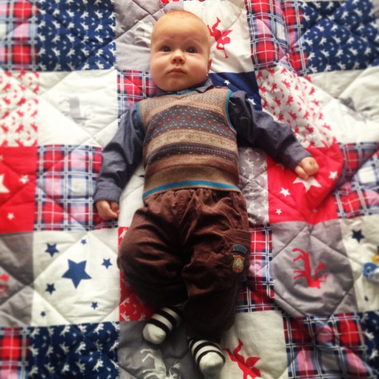 Сынуле уже полгода!