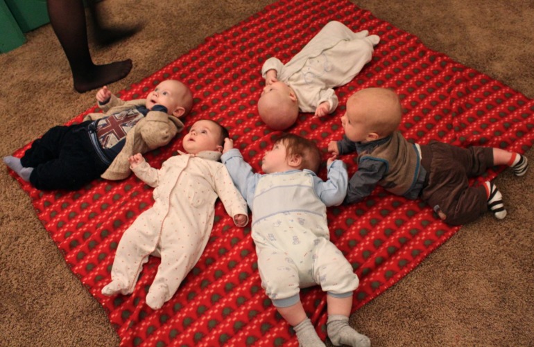 Сынуле уже полгода!