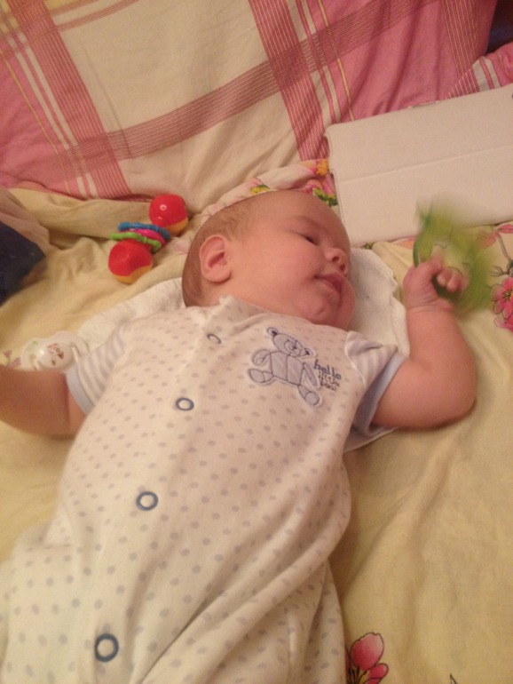 Сашуле 3,5 месяца