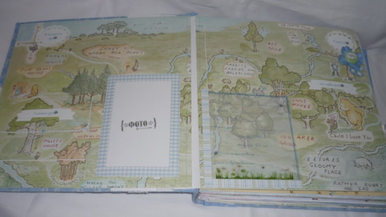 Альбом для Ванечки с Винни пухом.